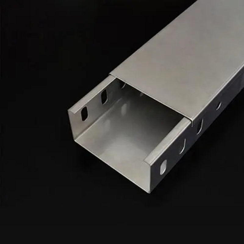 Đẹp thùng cáp SS 304 tùy chỉnh chiều dài kích thước Màu bạc