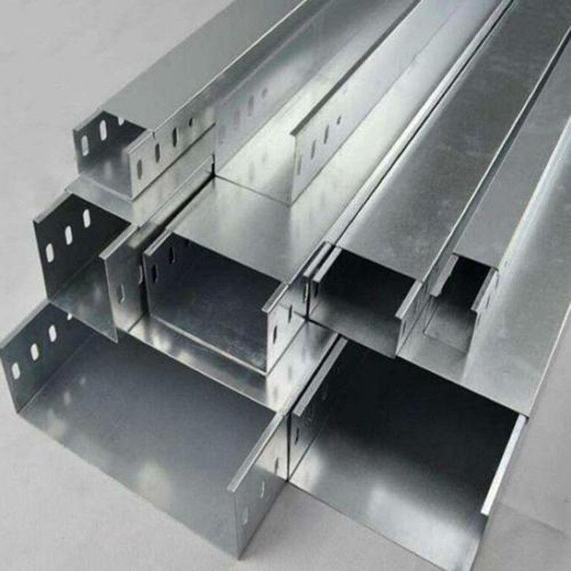 ISO9001 Solid Bottom Type Cable Tray 50mm-1000mm Chiều rộng